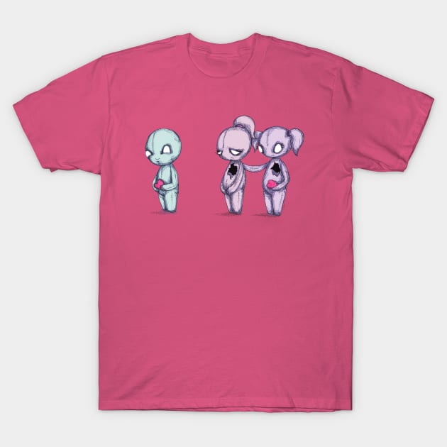 BFF Plushies T-Shirt by LVBart